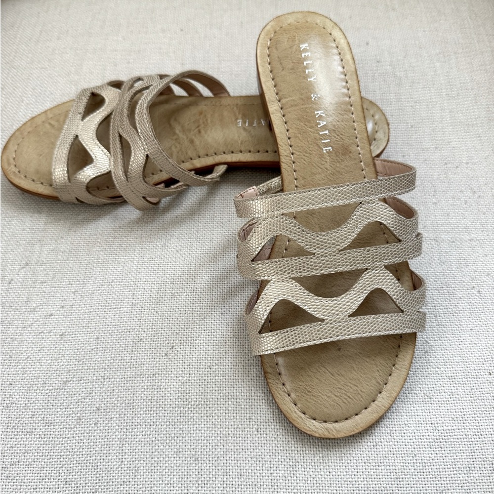 Like new Kelly & Katie slide sandals!